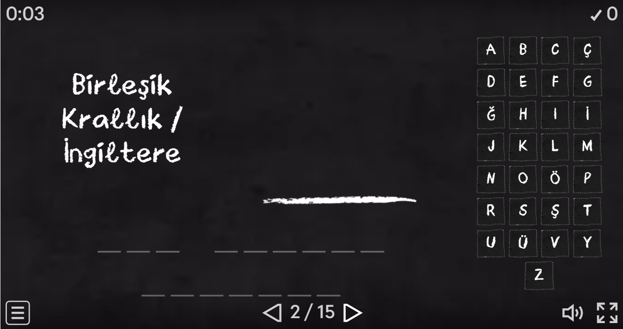 Yeni Müfredat - 5.1 School Life - Countries 10